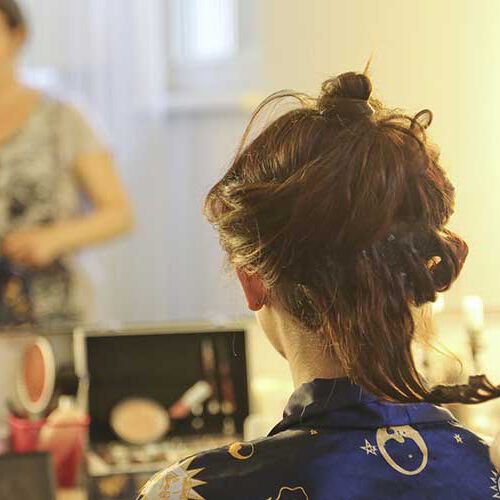 Studioeinblick mit Aufnahmebereich